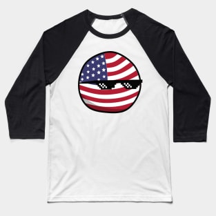 USA Countryballs Baseball T-Shirt